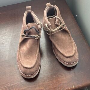 Natural Reflections Brown Ankle Boots